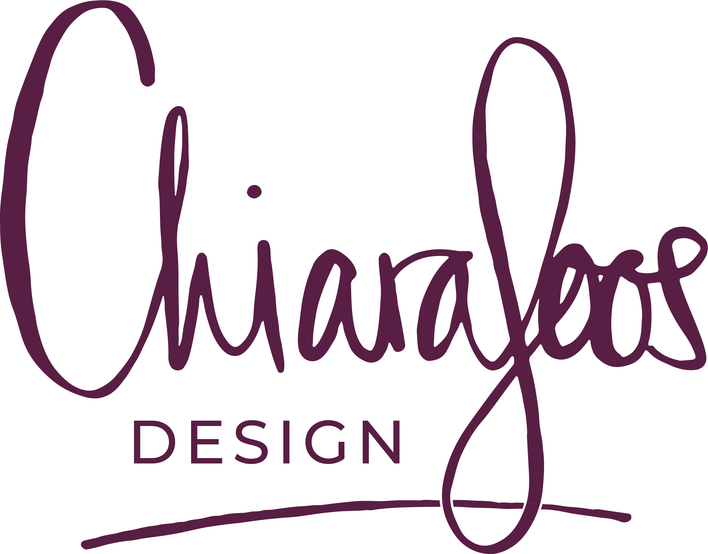 Das Logo für chaiafes design, eine Grafikerin aus Chur, spezialisiert auf Social Media Content und Webdesign.