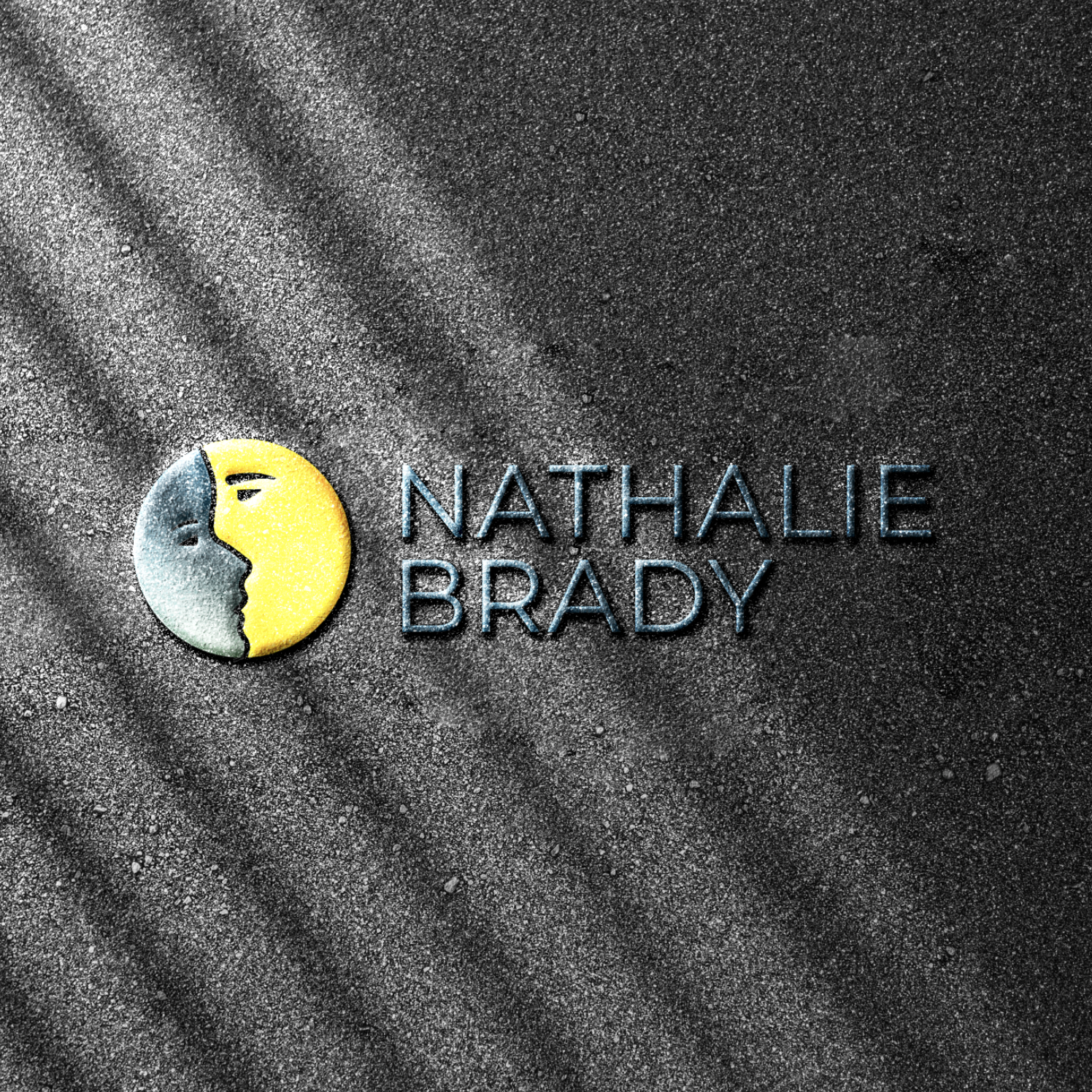 Logodesign für Nathalie Brady, erstellt von der Churer Grafikerin Chiara Joos.